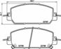 Колодки тормозные дисковые передние HONDA CR-V V RW,RT (16-) (NP8054) NISSHINBO