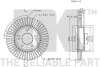 Диск тормозной HySon/KiaMag 05- NK 203423 (фото 3)