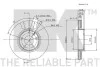 Диск тормозной Opel/Nis/Ren 01- NK 203639 (фото 3)