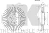 Тормозной диск Opel Astra J, Astra J Gtc, Cascada, Zafira C 1.3D-2.0D 09.09- NK 203675 (фото 3)