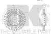 Диск тормозной Ren Mag Lag Sce 07- NK 203970 (фото 3)