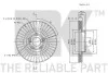 Тормозной диск NK 204590 (фото 3)