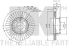 Диск тормозной перед. вентилируемый VW T4 91- NK 204733 (фото 3)