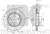 Диск тормозной задний NK 204797 (фото 3)