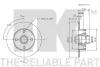 Диск тормозной Seat/VW 84-02 NK 209935 (фото 3)