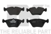 Тормозные колодки дисковые перед. BMW 5 (E34), 7 (E32), Z3 (E36) 1.8-5.0 01.88- NK 221508 (фото 1)