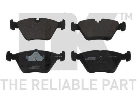 Тормозные колодки дисковые перед. BMW 5 (E34), 7 (E32), Z3 (E36) 1.8-5.0 01.88- NK 221508