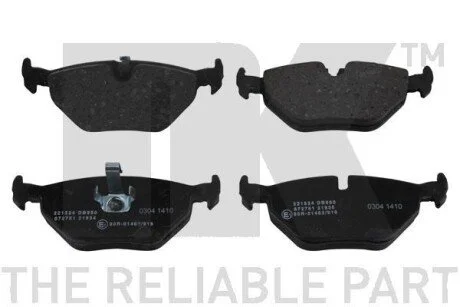 Колодки тормозные дисковые BMW 3Z4 Rov 75 02- NK 221524