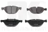Тормозные колодки дисковые перед. BMW X5 E70, F15 X6 E71, F16 07- NK 221541 (фото 1)