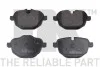 Колодки тормозные дисковые BMW 5 /X3/Z4 09- 221545