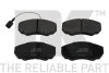 Колодки тормозные дисковые Citr/Fiat/Peug 04- NK 221947 (фото 1)
