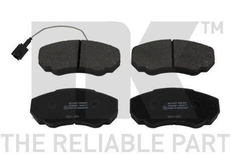 Колодки тормозные дисковые Citr/Fiat/Peug 04- NK 221947