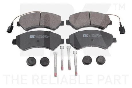 Колодки тормозные дисковые Cit/Fiat/Peu 06- NK 221962
