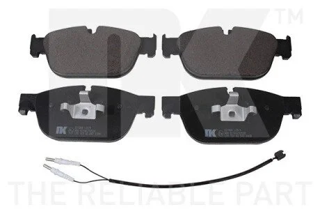 Колодки тормозные перед. Citroen C5 III 2.0-3.0 Hdi 09- Peugeot 508 1.6-2.2 Hdi 10- NK 221969