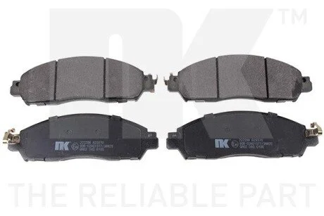 Колодки гальмівні (передні) Nissan NP300 Navara 15- (Akebono) NK 222298