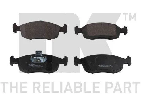 Колодки тормозные дисковые Fiat DobloPunto 99- NK 222362