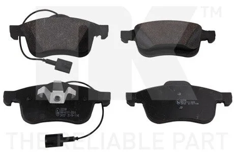 Колодки тормозные дисковые Fiat/Lan/Ive 08- NK 222390