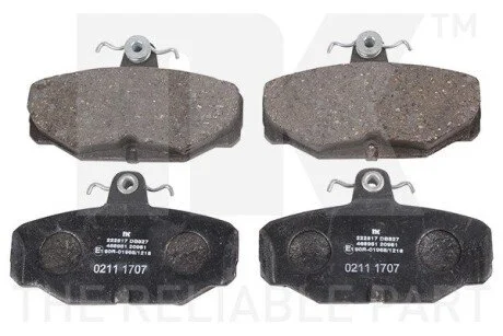 Колодки тормозные дисковые Ford Scor 91-98 NK 222517