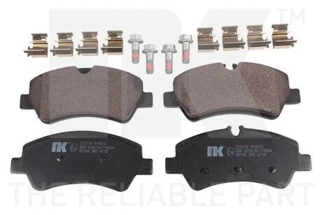 Гальмівнi колодки дискові зад. Ford Tranzit 2.2D 04.12- NK 222578