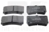 К-кт перед. гальм. колодок. Mazda 323 IV/V 90-/Kia Rio 00- 223220