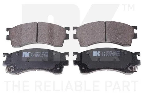 Колодки тормозные дисковые NK 223241