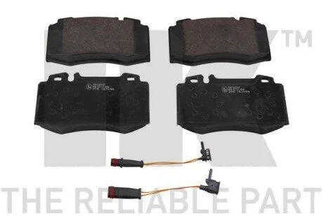 Колодки тормозные дисковые MB/Peugeot 02- NK 223347