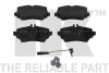 Тормозные колодки перед. Mersedes A-class / Vaneo 1.6-1.9 02- 223349