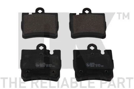 Гальмівнi колодки дискові зад. MB S (C215, W220) 2.8-5.8 10.98-03.06 NK 223354