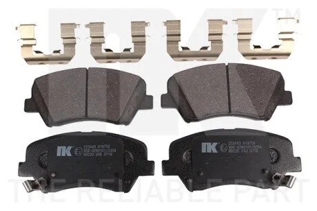 Колодки тормозные дисковые Kia Ceed Hyu Vel 11- NK 223443
