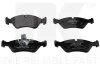Колодки тормозные дисковые Daewoo/Opel/Vaux 84- NK 223607 (фото 1)
