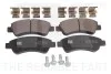 Гальмівні колодки перед. Citroen Berlingo 01-/Peugeot Partner/206/307 00- 223741