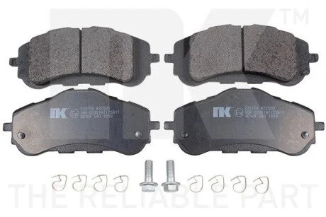 Тормозные колодки дисковые перед. Peugeot 308 II 1.2-2.0D 2013- NK 223754