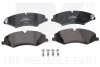 Гальмівні колодки дискові перед. Land Rover /Range Rover III/ Range Rover Sport 4.4Td-5.0V8 04.09- 224032