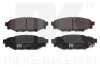 Колодки гальмівні дискові Subaru Lag Outb. 03- NK 224414 (фото 1)