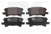 Тормозные колодки дисковые зад. Lexus RX 300/RX 400H 03- NK 2245101 (фото 1)