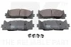 Колодки тормозные дисковые Lexus ES 350 14- NK 2245113 (фото 1)