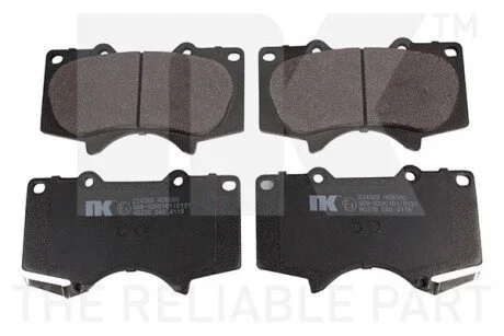 Колодки тормозные дисковые NK 224569