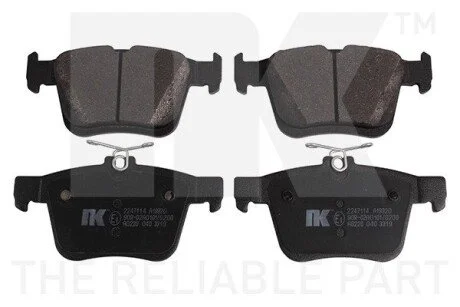 Тормозные колодки зад.VW Golf VII/Audi A3 1.2-2.0 12- NK 2247114