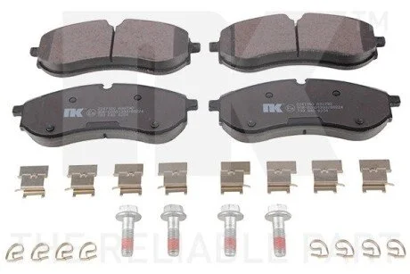 Колодки гальмівні (задні) VW Crafter 16- NK 2247160