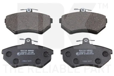 Колодки тормозные дисковые NK 224725