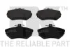Колодки тормозные дисковые A4 Passat vn. 95-01 NK 224739 (фото 1)