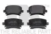 Колодки тормозные дисковые Audi Quattro 03- NK 224775 (фото 1)