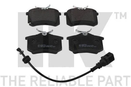Колодки тормозные дисковые Seat Skoda VW 99- NK 224781