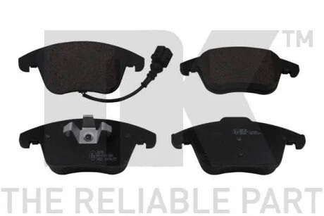 Колодки тормозные дисковые VW Tiguan 07- NK 224795