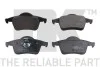Колодки гальм.диск. Volvo S60/S70/S80/V70/ NK 224821 (фото 1)