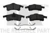 Тормозные колодки дисковые зад. Jeep Grand Cherokee 99- 229323