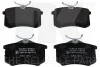 Гальмівні колодки дискові зад. Peugeot 405// Seat Cordoba, Ibiza, Toledo// VW Corrado, Golf, Jetta, Passat, Vento 1.6-2.8Vr6 01.84- 229970