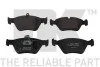 Колодки тормозные дисковые Cal.Ome.Vec.Sa 89-99 NK 229978 (фото 1)