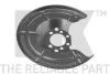 Захист гальмівного диска Opel Astra G, Astra H, Astra H Gtc, Combo, Combo Tour, Meriva A, Meriva B, Zafira A, Zafira B 1.2-2.2D 02.98 233609