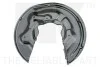 Кожух диска гальм. зад.лівий 4X4 Audi A3, Q3 Seat Alhambra, Altea Xl Skoda Superb II, Yeti VW Cc, Passat, Sharan, Tiguan 1.4-3.6 05.03- 2347103